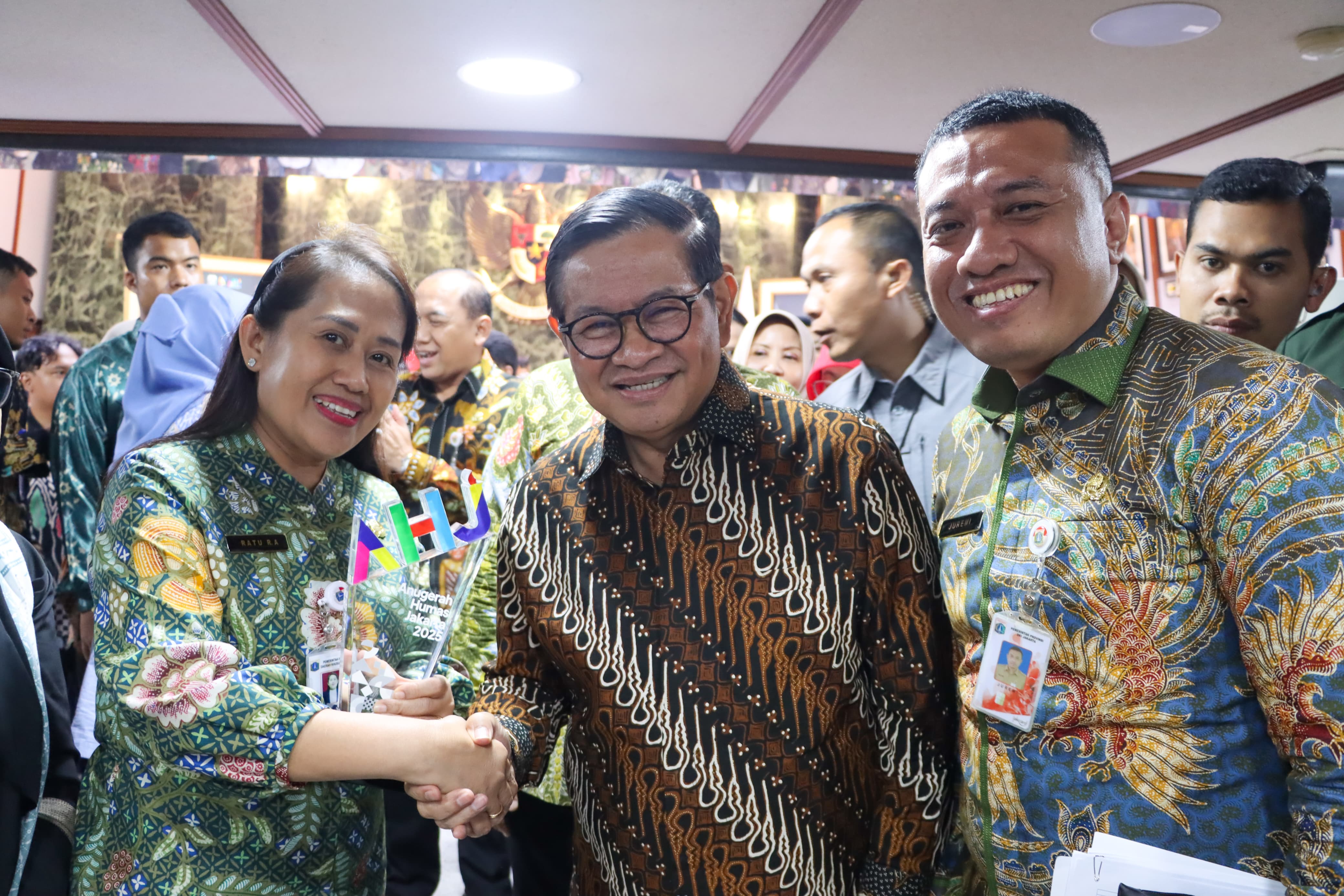 DINAS PPKUKM PROVINSI DKI JAKARTA TERUS CETAK PRESTASI:  RAIH TERBAIK 1 ANUGERAH HUMAS JAKARTA 2025